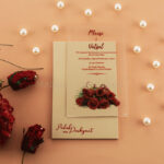 AWI-Impressive Clear Glass Invitation 8862