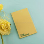 AWI-Vibrant Floral Acrylic Invitation 8867