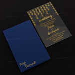 AWI-Glamorous Custom Acrylic Invitation 8913BL