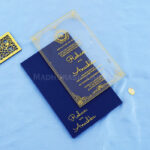 AWI-Sophisticated Custom Acrylic Invitations 8918