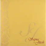 Adorable Ganesha Wedding Card 9033MG