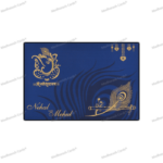 CZC-Opulent Ganesha Wedding Invite 9105BG