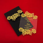AWI-Laser-Cut Acrylic Invitations 9132