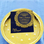 AWI-Exquisite Laser-Cut Transparent Invitation 9161G
