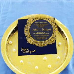 Exquisite Laser-Cut Transparent Invitation 9161G