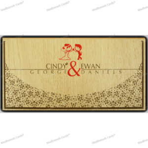Opulent MDF Wedding Invitation 9201