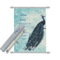 Sophisticated Scroll Wedding Invitation 6069