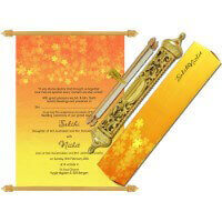 Royal Scroll Invitation SC-6030