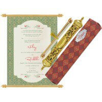 Premium Wedding Scroll SC-6037
