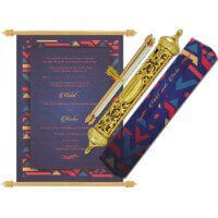 Royal Scroll Invitation Cards SC-6039