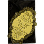 AWI-Stylish Box Wedding Invite 9373
