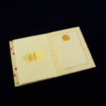FMC-Luxurious Design Hardbound Wedding Invite 2174