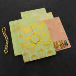 FMC-Beautifully Designed Hardbound Wedding Invite 2190