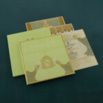 FMC-Elegant Premium Peacock Wedding Invite 2227