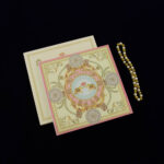 FMC-Enchanting Gold Foil Wedding Invite 2228