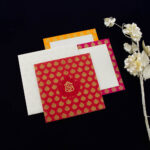 FMC-Impressive Finish Designer Wedding Card 6531