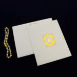 FMC-Pristine Stylish Finish Wedding Invite 6545