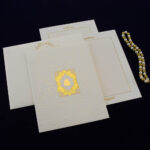 FMC-Pristine Stylish Finish Wedding Invite 6545
