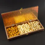 DG-Elegant Wooden Oxidized Dry Fruit Box 1013