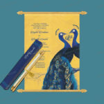 SC-Majestic Scroll Wedding Invitation 6059