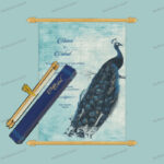 SC-Lavish Scroll Wedding Invitation 6068