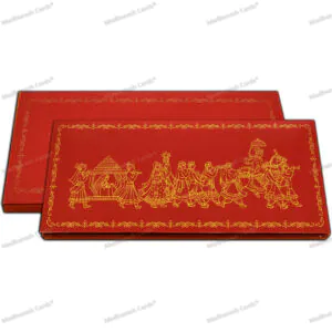 Luxury Boxed Scroll Invite 5111Barat