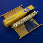 Peacock Theme Scroll Invitation SC-6015