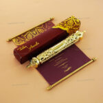 Scroll Wedding Card SC-6016