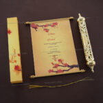 Wedding Invitation Scroll SC-6032