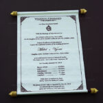 SC-Magnificent Vintage Scroll Invite 6040C