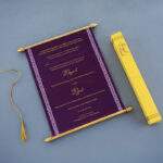 SC-Enchanting Royal Scroll Invitation 6052