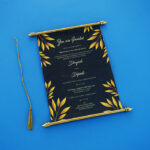 SC-Regal Scroll Wedding Card 6062