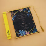 SC-Opulent Designer Scroll Invitation 6067