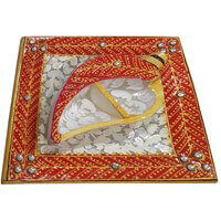 K-Roli Chawal Tray Red