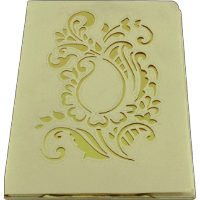Stunning Laser-Cut Box Wedding Card 7401