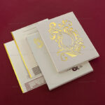 Stunning Laser-Cut Box Wedding Card 7401