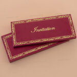 SC-Premium Box Royal Scroll Invite 5014