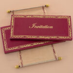 SC-Premium Box Royal Scroll Invite 5014
