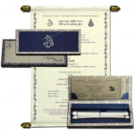 SC-Enchanting Wedding Scroll Card 5111BSC