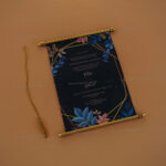 Satin Scroll Invitation SC-6027