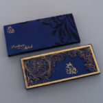 SC-Majestic Metallic Scroll Wedding Invite 6043B