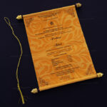 SC-Lavish Scroll Wedding Card 6043G