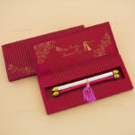 SC-Premium Box Wedding Scroll Card 6044P