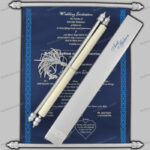 SC-Royal Wedding Scroll Invitation 6051