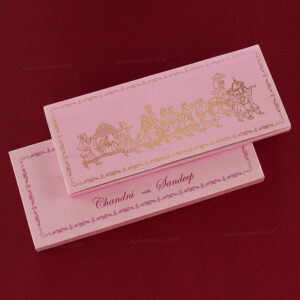 Splendid Box Wedding Scroll Invite 5111P