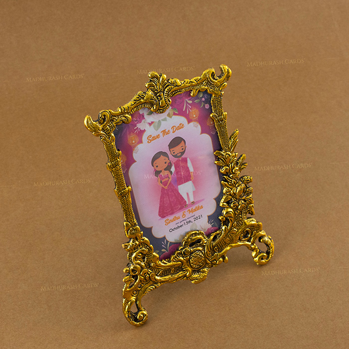 RG-MBH-Victorian Handicraft Metal Photo Frame