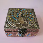 PBJ-Exquisite Peacock Oxidised Jewellery Box MDM-244
