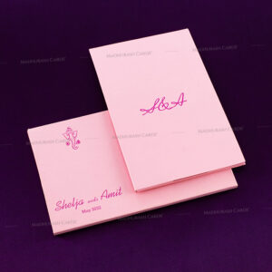 Two-fold Acrylic Invitation 9418P