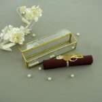 LWC-Glass Box Velvet Scroll 7000