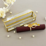 Glass Box Velvet Scroll 7000